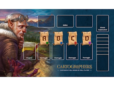 Cartographers Playmat