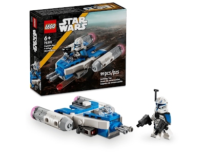 Lego Star Wars 75391 Microfighter Y-Wing di Captain Rex
