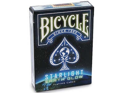 Bicycle Starlight Earth Glow Playing Cards - Special Limited Print Run