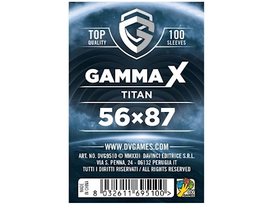 Bustine Gamma X - Titan 100 (56 x 87)