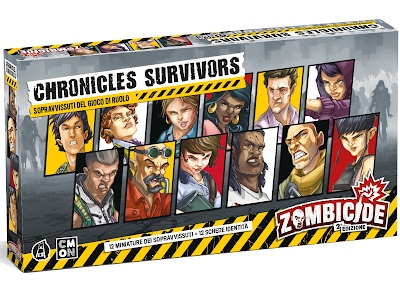 Zombicide 2a Edizione - Chronicles Survivors