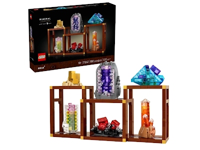 Lego Ideas 21362 Collezione di minerali