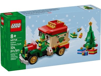 Lego 40746 Furgone delle consegne di Babbo Natale