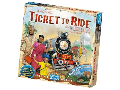 Ticket to Ride India + Switzerland