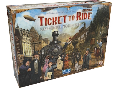 Ticket to Ride Legacy: Leggende del Vecchio West