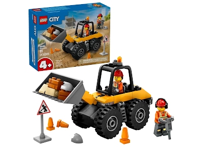 Lego City 60450 Pala gommata gialla