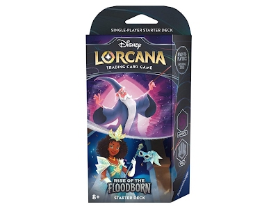 Disney Lorcana - Rise of The Floodborn - Starter Deck Amethyst/Steel