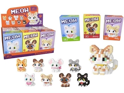 Pop the block Meow - Costruzioni animali Gatti