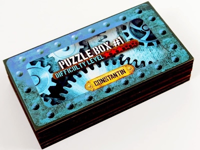 Constantin Puzzle Box 1 (blue)