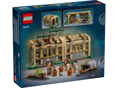 Lego Harry Potter 76445 Castello di Hogwarts: lezione di erbologia