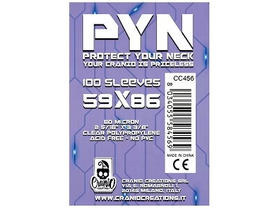 Bustine Protettive PYN - 59 x 86  (Yu-gi-oh)