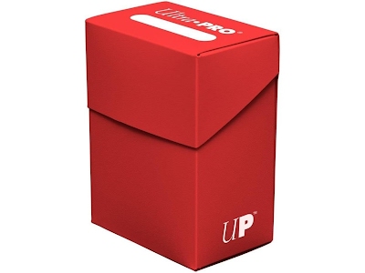 Ultra Pro Deck Box Red 80+