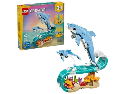 Lego Creator 31385 Animali marini: meravigliosi delfini