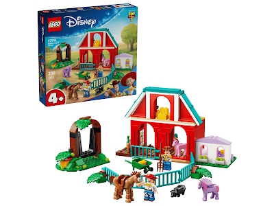 Lego Disney 43304 Il ranch dei cavalli di Blaze