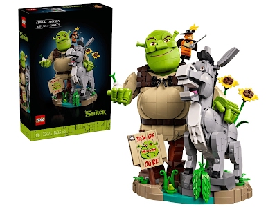 Lego 72423 Shrek, Ciuchino e Gatto con gli Stivali