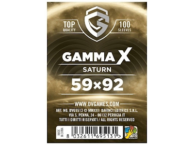 Bustine Gamma X - Saturn 100 (56 x 87)