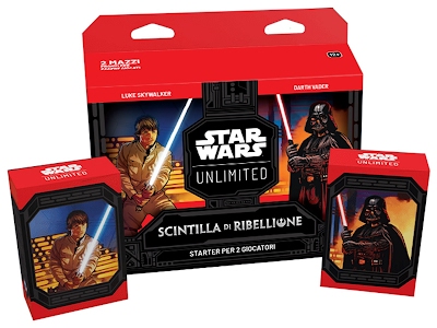 Star Wars Unlimited - Scintilla di Ribellione: Starter Set