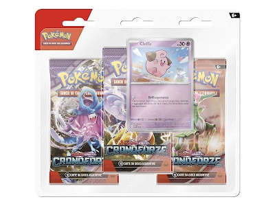 Pokémon Gioco di carte collezionabili: Scarlatto e Violetto - Cronoforze - Blister 3 Buste