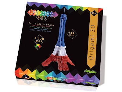Creagami ART Torre Eiffel tricolore