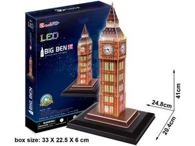 Puzzle 3D Big Ben Londra