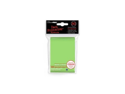 Ultra Pro Deck Protectors Standard Size Lime Green 50