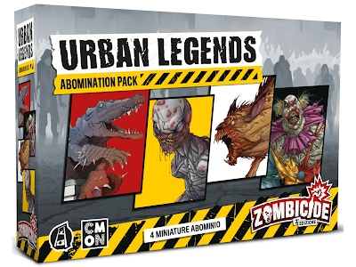 Zombicide 2a Edizione - Urban Legends Abomination Pack