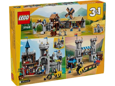 Lego 31168 Castello del cavaliere medievale