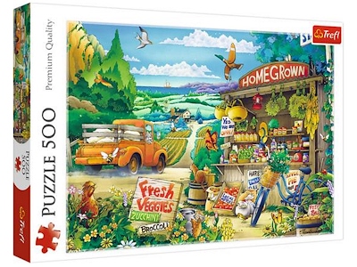 Puzzle Morning in the Countryside 500 pezzi