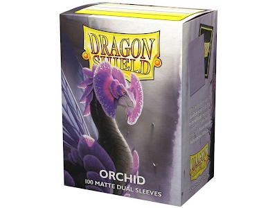 Dragon Shield Standard Sleeves - Dual Matte Orchid Emme (100 Sleeves)