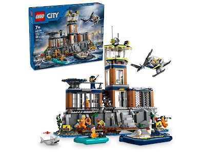 Lego City 60419 Prigione sull&rsquo;isola della polizia
