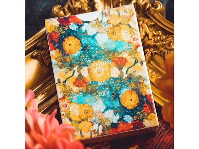 Van Gogh Playing Cards - Zinnias Borderless