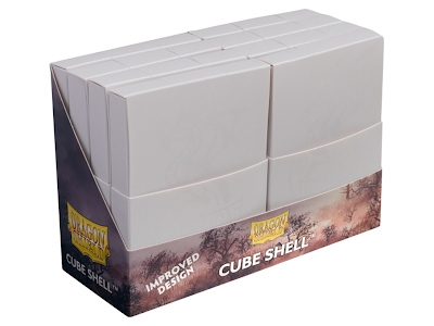 Cube Shell Ashen White - Bianco