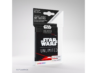 Star Wars Unlimited - Art Sleeves Space Red