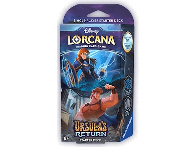 Disney Lorcana - Ursula's Return - Starter Deck Sapphire/Steel
