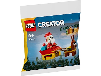 Lego Creator 30670 Avventura sulla slitta di Babbo Natale