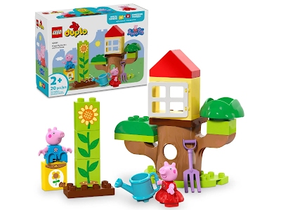 Lego Duplo 10431 Il giardino e la casa sull’albero di Peppa Pig