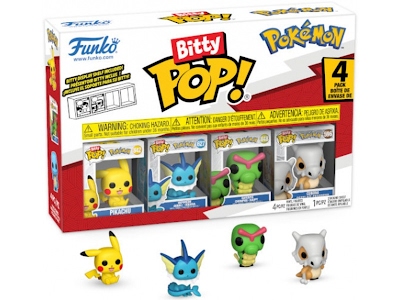 Funko Bitty Pop 4 Pack Pokemon Pikachu