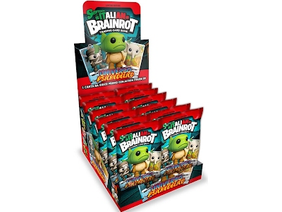 Box Skifidol Brainrot Portachiavi + Carta Speciale