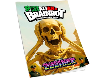 Skifidol Italian Brainrot TCG Allucinazione Cosmica Album Raccoglitore