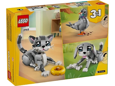 Lego Creator 31163 Gatto giocoso