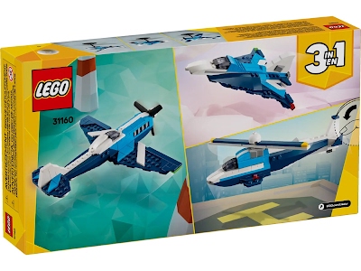 Lego 31160 Velivolo: aereo da competizione