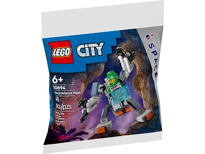 Lego City 30694 Mech scientifico spaziale