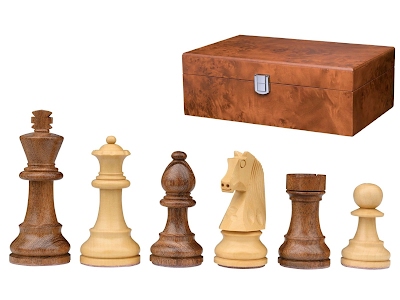 Set Scacchi Artus Legno mm 65 con scatola