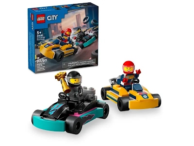 Lego City 60400 Go-kart e piloti