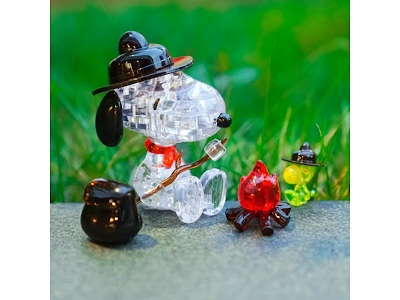 Crystal Puzzle: Snoopy Camping