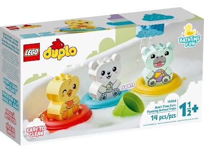 Lego Duplo 10965 Ora del bagnetto: Treno degli animali galleggiante