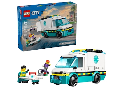 Lego City 60451 Ambulanza di emergenza