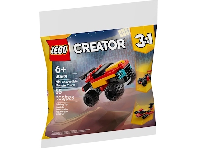 Lego Creator 30691 Mini-Monster Truck convertibile