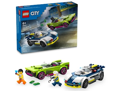 Lego City 60415 Inseguimento della macchina da corsa