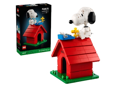 Lego Ideas 21368 Peanuts: la cuccia di Snoopy